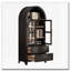 Armoire de cuisine avec 2 grands tiroirs, tablettes réglables-468411429