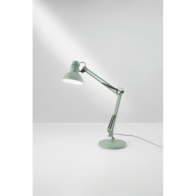 Azareel Metal Table Lamp, Green