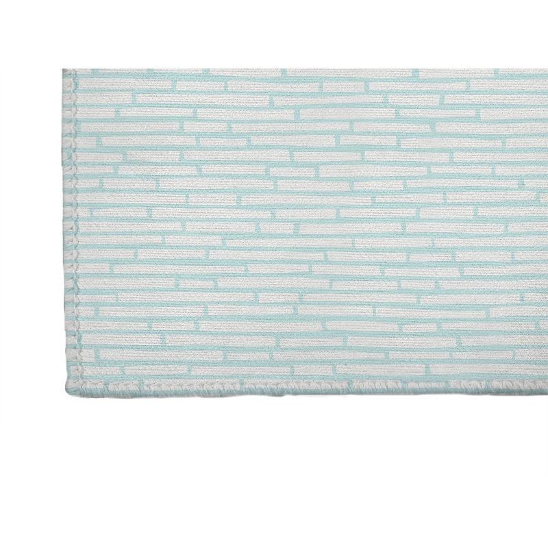 Cultural Rows Slate Blue Indoor Doormat, L 60 po x L 84 po, Bleu clair