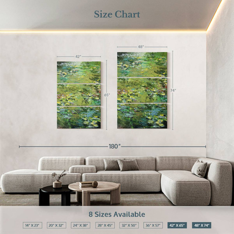 Avery Monet Monet Monet 50 40, 23" H x 14" W