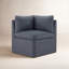 Chaise d'angle rembourrée Alayaa Performance-113436772
