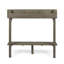 Table de bar d'extérieur en bois d'acacia