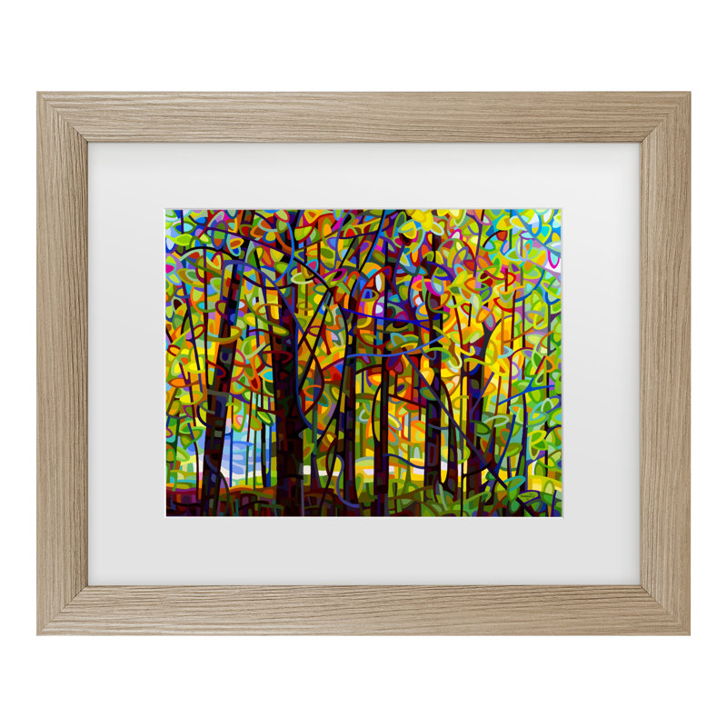 " Standing Room Only " by Mandy Budan, 19.5" H x 23.5" W x 0.75" D, Silver