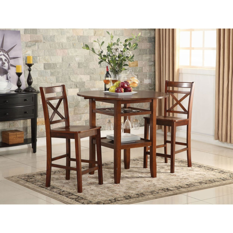 Elguja Counter Height Table, Cherry