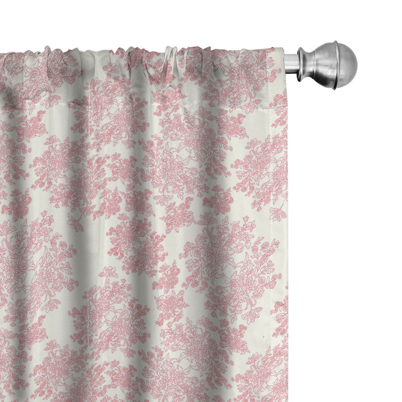 Kaytlyne Semi Sheer Curtain Pair