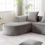 Canapé modulaire modulaire avec méridienne en L, canapé-lit modulaire Cloud avec assise profonde, canapé moderne-1757369157