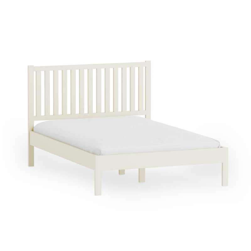 Maroa Bed Frame   , 144.5 x 196 cm, White