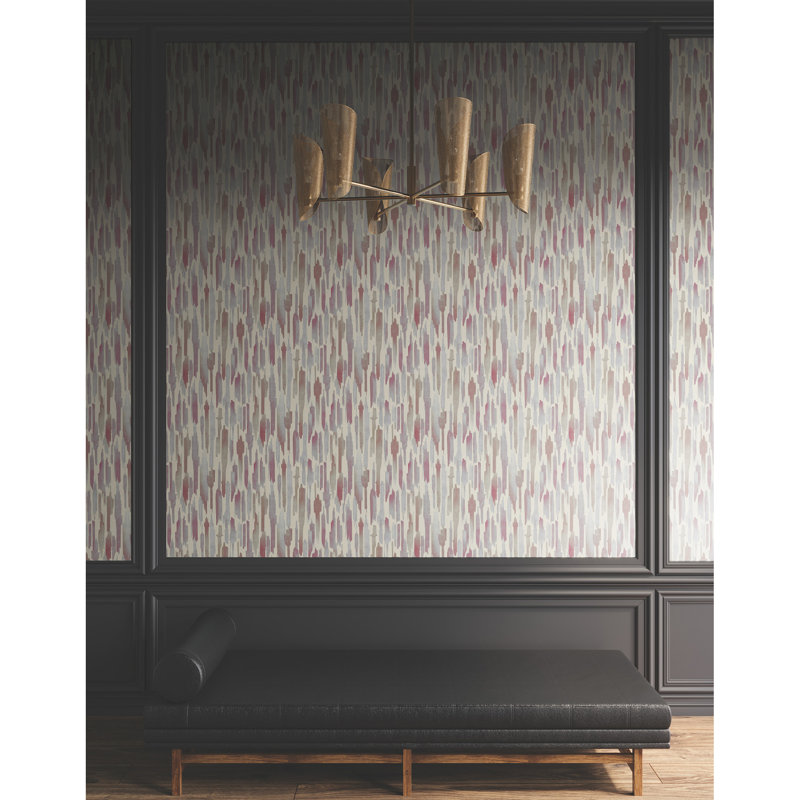 Pluie Wallpaper Roll, Blue