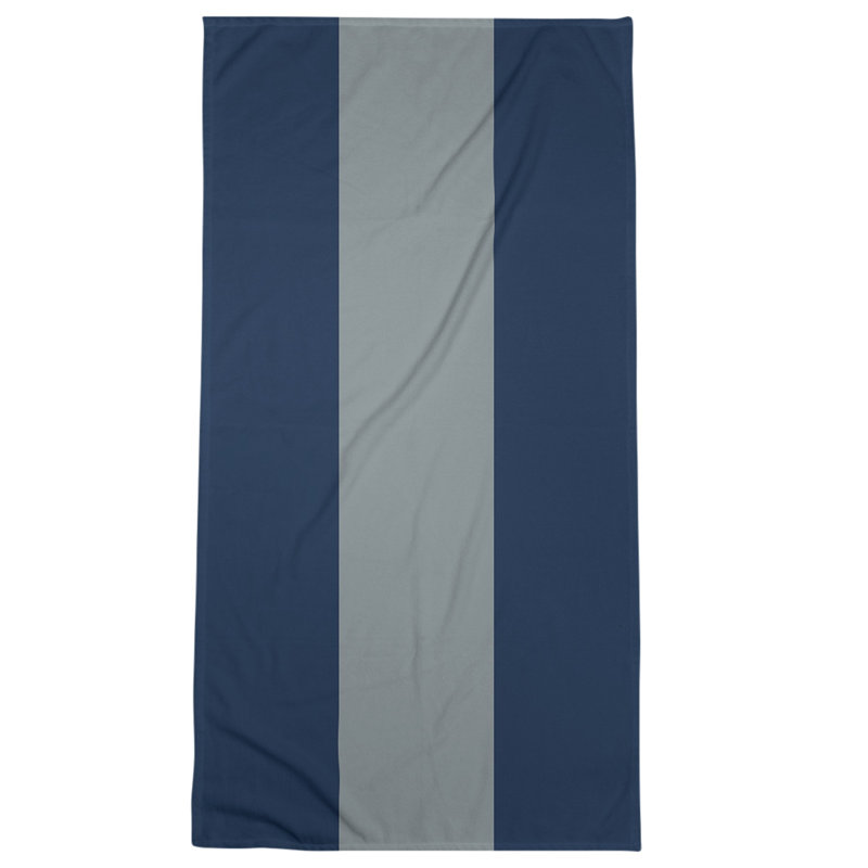 Bath Towel, Away Blue/Silver