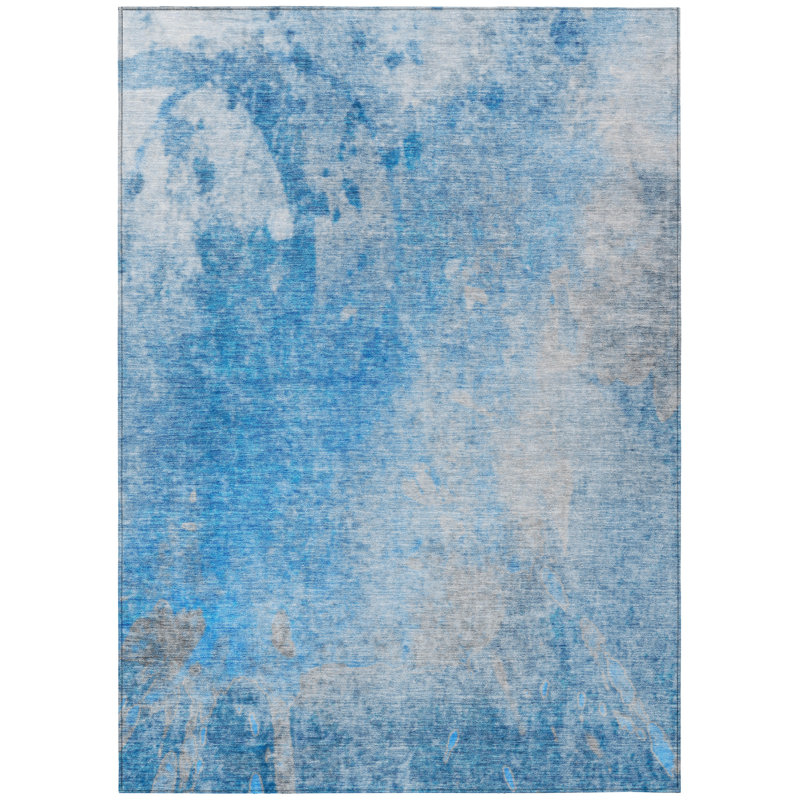 Forrestal Abstract Indoor / Outdoor Rug, Rectangle 2'6" x 3'10"