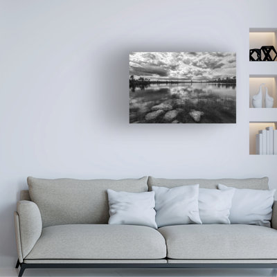 Art mural sur toile tendue - Jon Evan «Late in the Day» pour décoration de salon, de chambre à coucher ou de bureau - 30 x 47