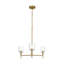 Thom Filicia Hartley Dining Room Chandelier With Clear Shade-206062692-206062696-206062697