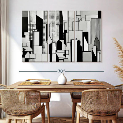 Dallas Cityscape BW