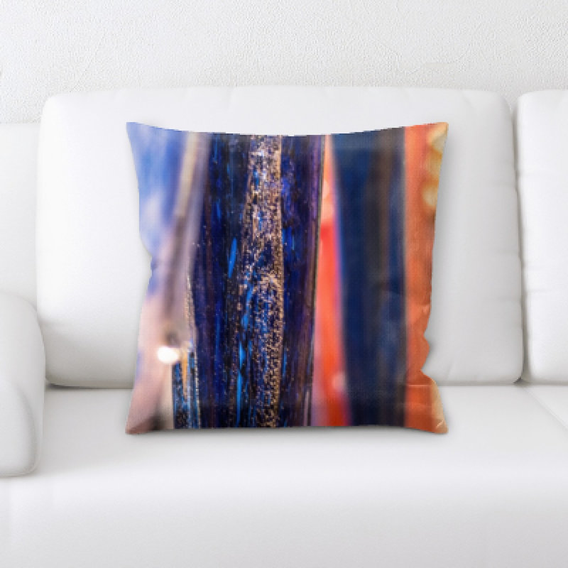 Microsuede Throw Pillow