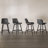 Cannell Upholstered Counter Stool with Metal Frame-814644127