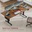 Anietra Adjustable Metal Base Computer Desk-1538854949