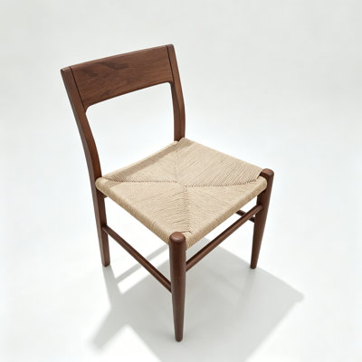 Modern Solid Oak Wood Dining Chairs 