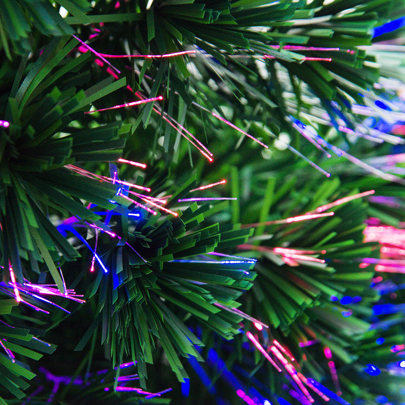Lighted Artificial Christmas Tree, 5ft H