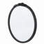 Cadre de miroir antique rond 30 po x 30 po sculpté à la main rose, miroir mural pour espace de vie, salle de bain, décoration murale d'entrée