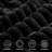 Boneless 104" W Black Corduroy Upholstered Modular Sectional Sofa with 5 Pillows, 2-Piece Convertible Sleeper, No Assembly Required-551389505-551389507-780084466
