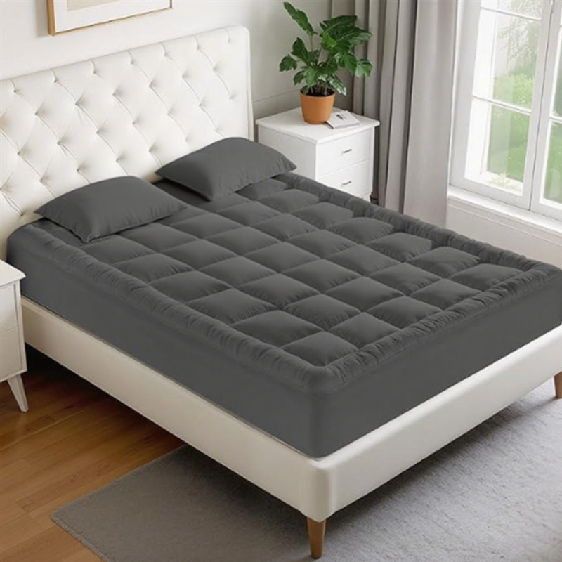 Housse de protection antidérapante pour matelas, Double