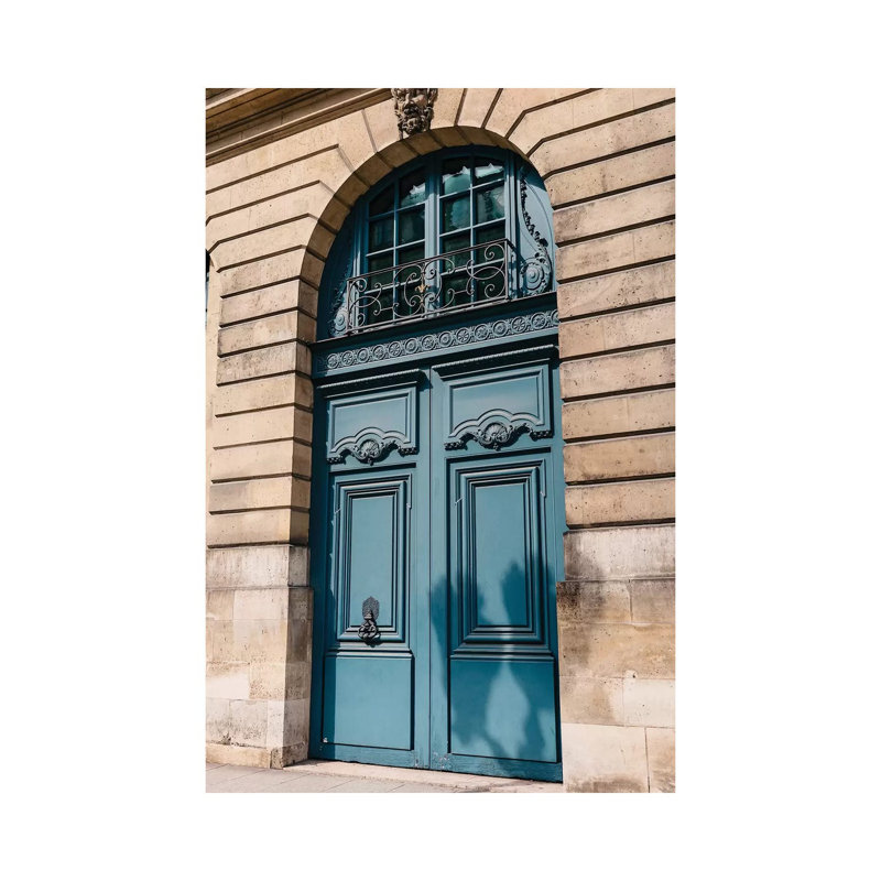 Paris Doors VI by Bethany Young - Print on Canvas, Wrapped Canvas, 30.48cm H x 20.32cm W x 1.91cm D