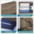 Kruszewski 70 In. TV Stand Fits TVs Up To 75 In. with LED Lights Glass Shelves and Open Storage-256153650
