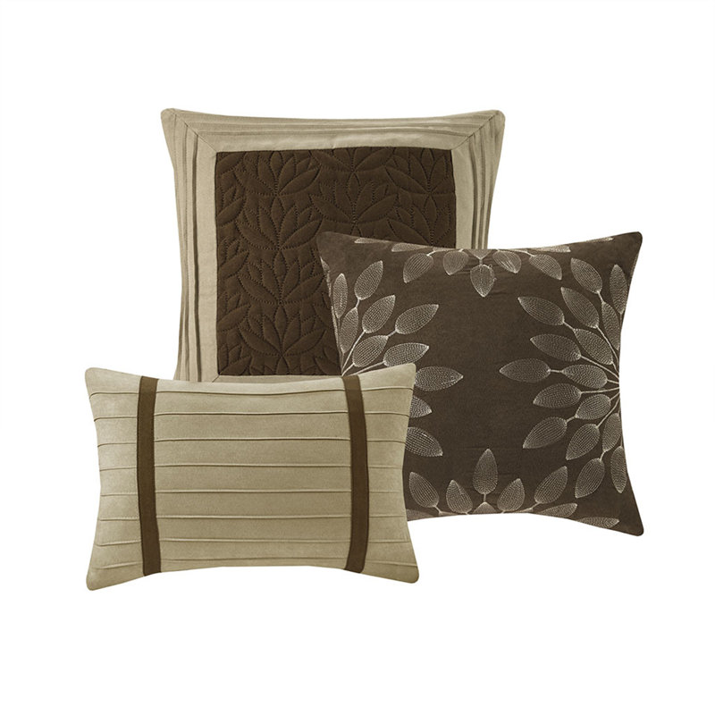 California King Natural Microfiber 7-Piece Comforter Set