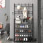 Freestanding Coat Rack with Shelves