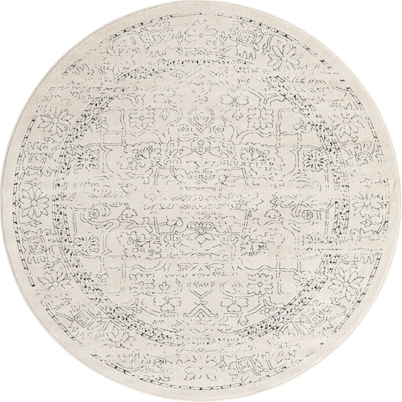 Mekalah Oriental Indoor Rug, Round 6'