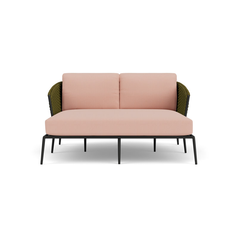 Escape Outdoor 2 - Seat Patio Sofa, Azulu Clay