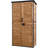 Outdoor Storage Cabinet Upgraded with Metal Frame Durable Storage Shed with Floor and Adjustable Shevels Waterproof Garden Tool Shed