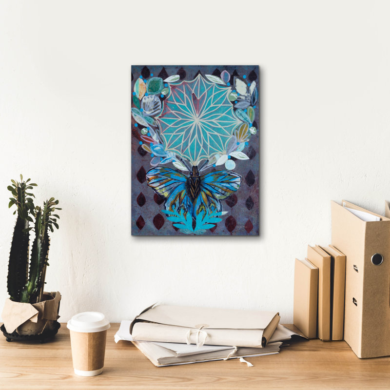 «August Midnight» par Candra Boggs, August Grove, H 16 po x l 12 po x P 0,75 po