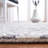 Restoration Vintage Hand Tufted Wool/Viscose Pile Chevron Rug in Gray/Ivory-1964349562