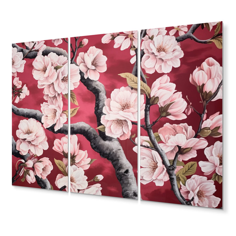 Plants & Flowers Wall Decor on Metal