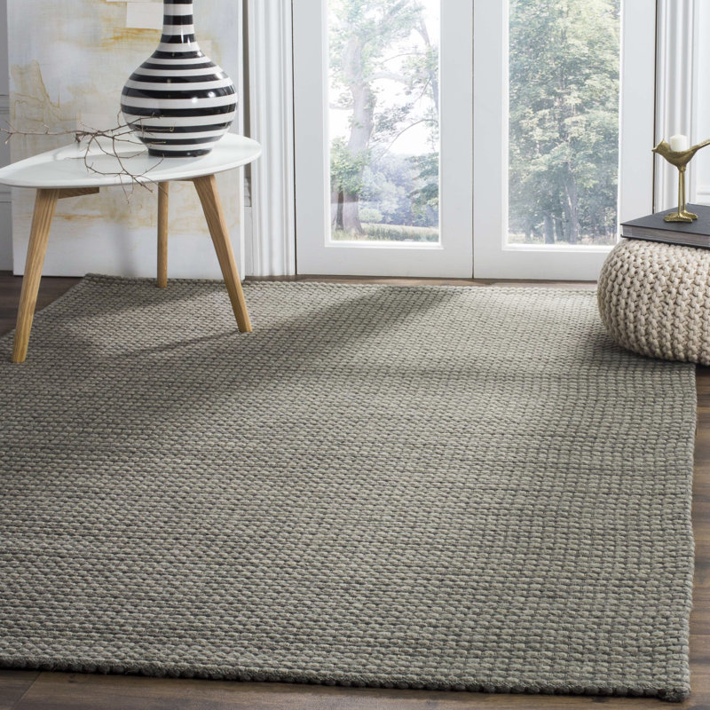 Hand-Woven Geometric Rug Merkley, Rectangle 6 pi x 9 pi