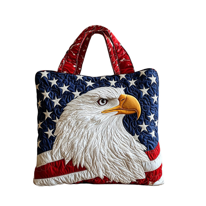  Sac à bandoulière en patchwork commémoratif The United States Spacieux et pratique, S