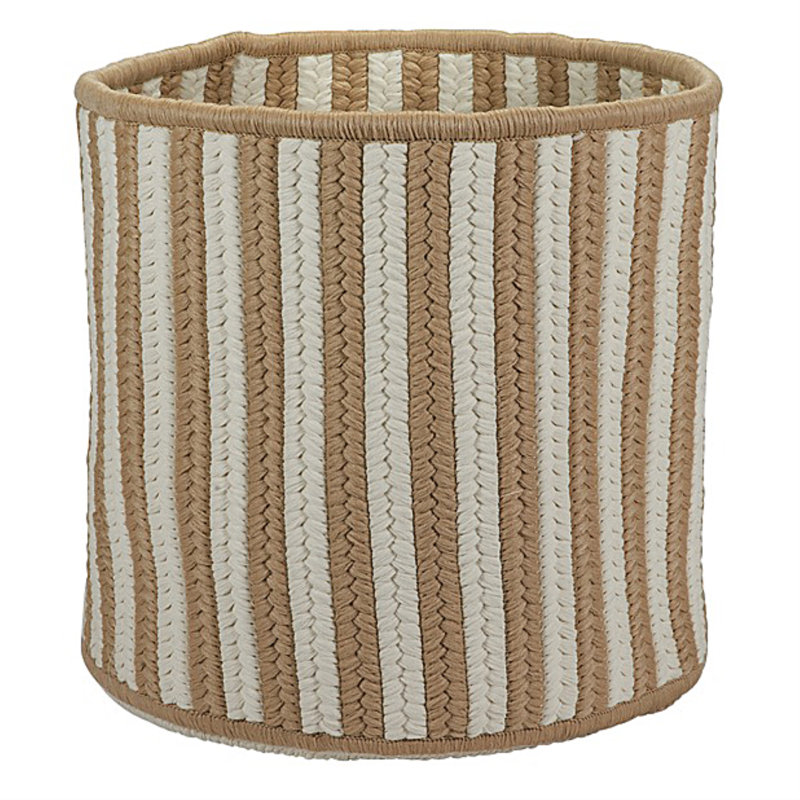 Panier Breakwater Bay, H 10 po x l 12 po x P 12 po, Naturel