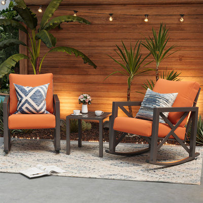 3 Piece Outdoor Conversation Set