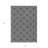 3' X 5' Black And Ivory Geometric Washable Indoor Outdoor Area Rug