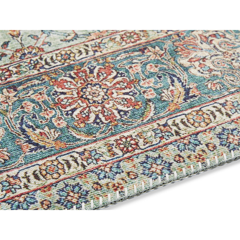 Mahal Tufted Jade Rug, Rectangle 160 x 230cm