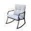 Chaise berçante et théière blanc cassé-1440225951