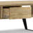 Lowry 48"W Solid Acacia Wood and Metal Modern Industrial Coffee Table with Drawers and Open Storage-650040930-650040929