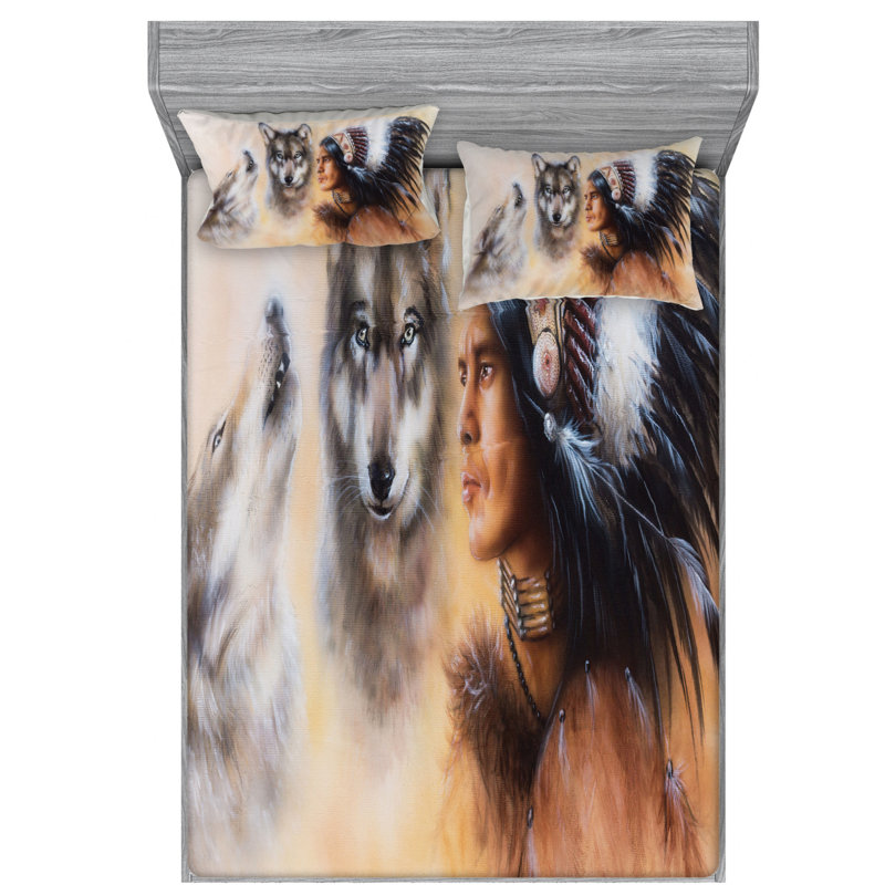 Microfiber Sheet Set, Queen Sheet Set + Fitted Sheet + 2 Pillowcases