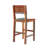 Morwenna Solid Wood Counter Stool