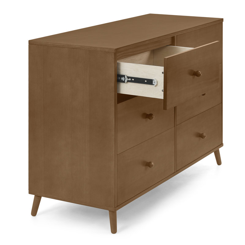 Delta Children Essex 6 Drawer Dresser, Chestnut