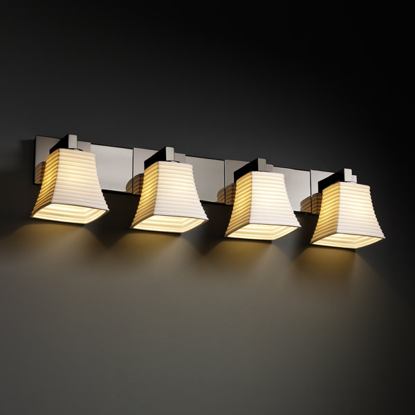 Darrien 4 - Light Vanity Light, Sawtooth, Matte Black