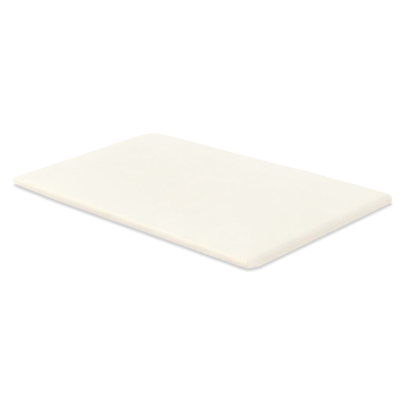 Drap pour berceau All-Stages en coton brossé certifié biologique GOTS, Ivoire ivoire