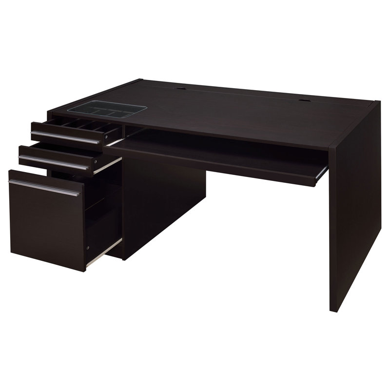 Deewan Writing Desk, 30.75" H x 60" W x 30" D