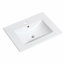 28 comptoir de meuble-lavabo simple avec trous de robinet